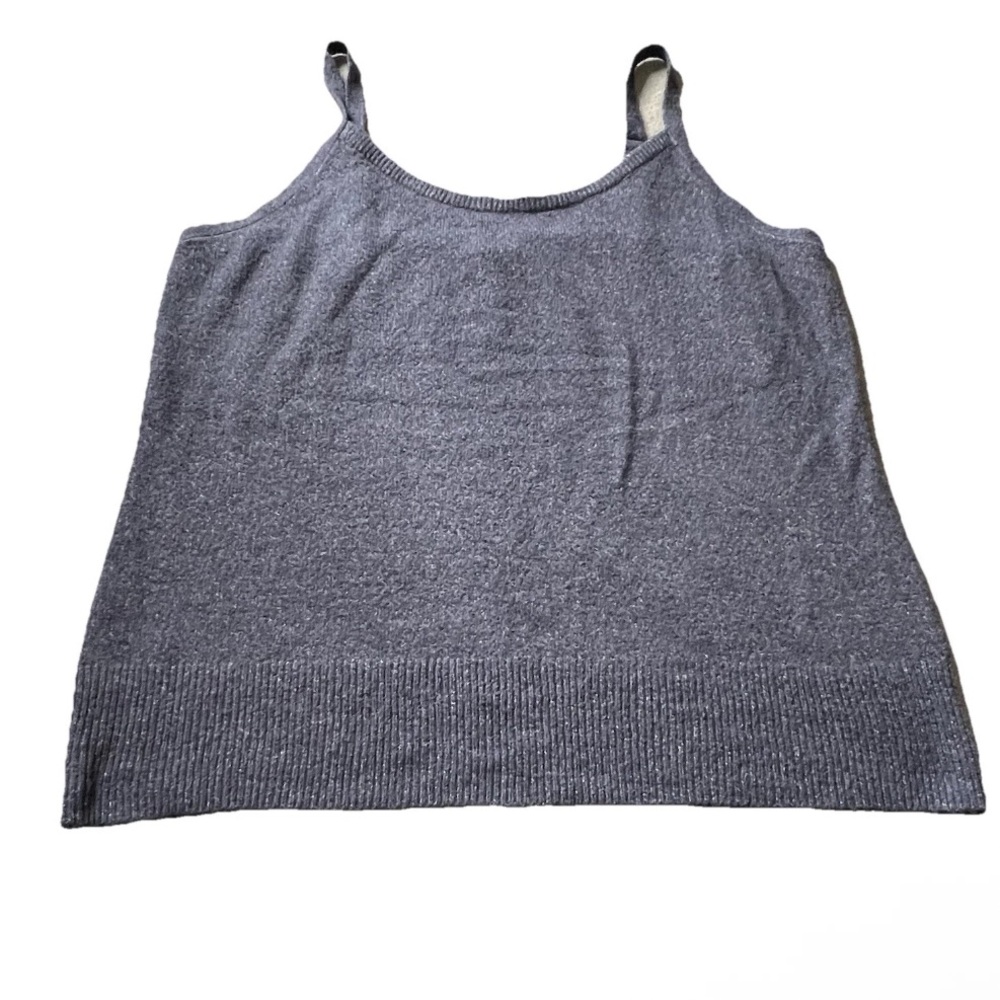 Torrid 3 Knit Camisole Tank Top Womens 3x Navy Layering Career Preppy Casual